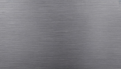 Brushed aluminum texture background with subtle linear patterns and a soft, reflective metallic sheen, vector illustration. Polished metal surface with a shiny, gray color