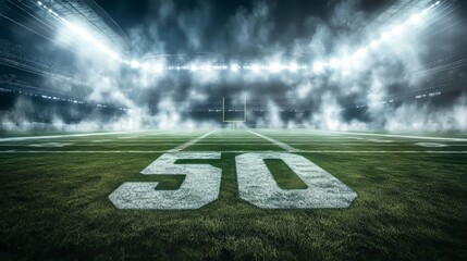 Football Stadium Night.