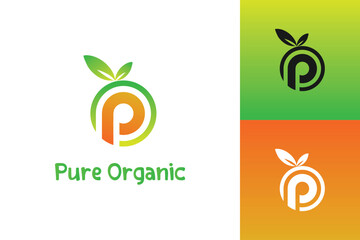 Vegetable  logo Design, Logo Design graphic Conception, logo icon template graphic art, vector illustration design.