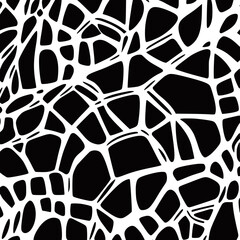 black and white turtle background pattern vector