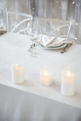 christmas table decoration