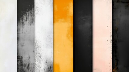 Abstract Colorful Vertical Stripes with Texture and Contrast