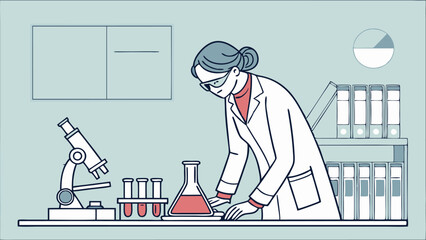 scientist in laboratory