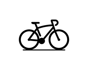 Obraz premium Bicycle Logo Design Icon Symbol Vector Template.