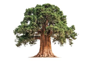 Majestic tree display nature photography isolated view