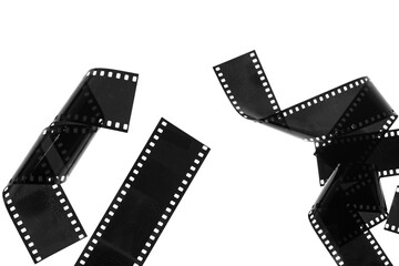 film strip.film frame with white space.