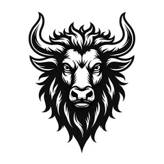 Obraz premium bull head illutrasion mascot logo image