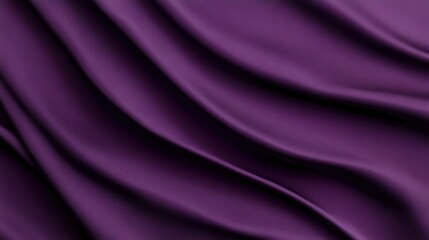Fototapeta premium Deep Purple Draped Fabric Texture Background