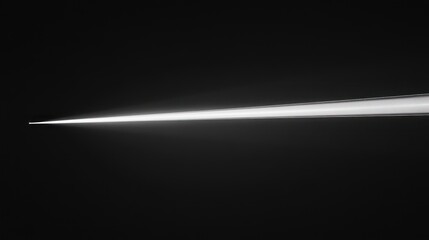 Light beam, abstract, black background, futuristic