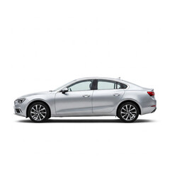 car isolated on white