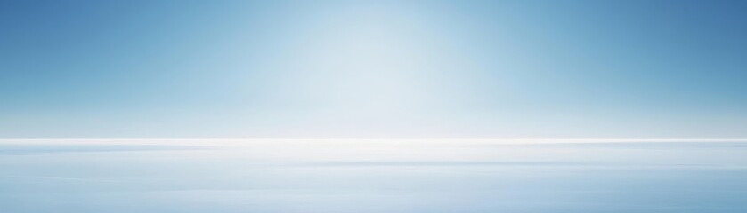 Expansive Blue Sky with Soft White Clouds: A Serene Aerial View