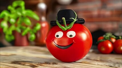 Bright holiday composition for happy celebrate la tomatina, abstract vivid composition consists of fictional unreal fantastic vision on background