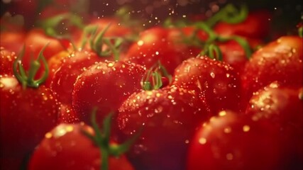 Bright holiday composition for happy celebrate la tomatina, abstract vivid composition consists of fictional unreal fantastic vision on background