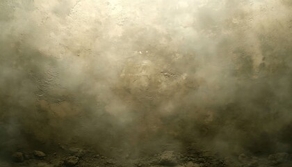 Obraz premium Dusty Ground Vapor, Cave Interior