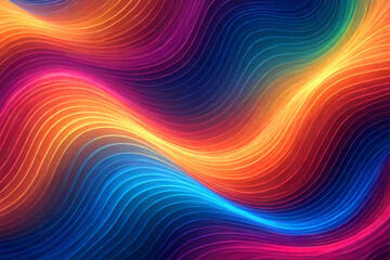 abstract colorful wave background