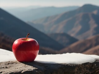 apple in the mountains