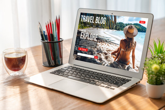 Online travel blog website provide travel tips and information on social media snugly where people can post, write and react to travel application