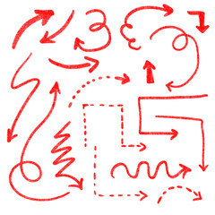 set, doodle, hand drawn, sketch, vector, arrow, collection, black, white, shape, signs, school, isolated, icon, abstract, curve, 