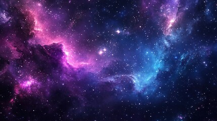 Fototapeta premium Starry Nebula Space Background (1)