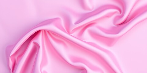 Obraz premium Delicate Coating on Silk, Soft Gradient, Pink Lavender Hues