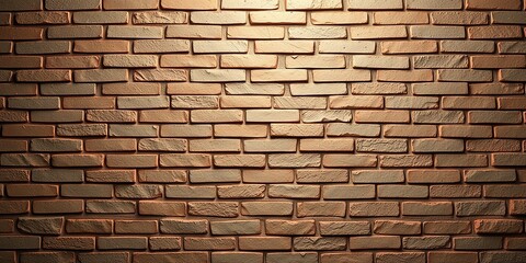 Fototapeta premium Detailed Embossed Brick Wall Texture - Architectural Background