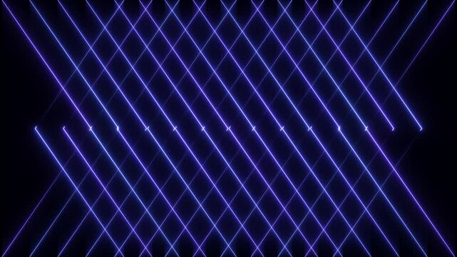 Abstract Changing Neon Squares Background VJ Loop in 4K. Seamless patter animation made of squares. Bright, stylish pattern for web.