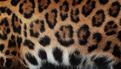 Closeup Texture of a Wild Leopard Skin Background with Retro Design Elements, Embracing Real Fur and Modern Wildlife Artistry in a Captivating CloseUp Shot.