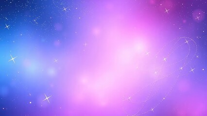 Naklejka premium Abstract colorful gradient with blue and pink hues in the universe cosmos, pink, purple