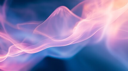 Obraz premium Gradient-lit abstract backdrop evoking a serene and imaginative ambiance. 