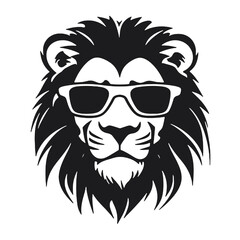 lion head vector
