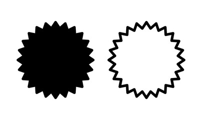 Badge icon logo design. Awards icon vector. Achieve sign and symbols. Stamp