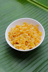 Dries cabbage leaves praserveg vegetables