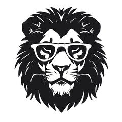 Obraz premium lion head tattoo