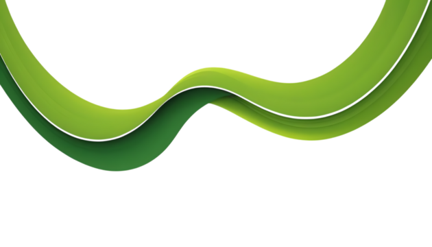 abstract green background with waves
