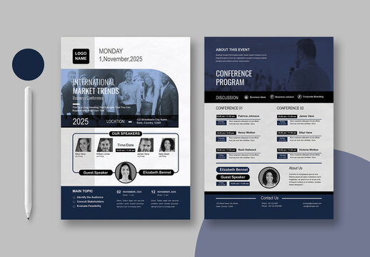 Creative Conference Flyer Template