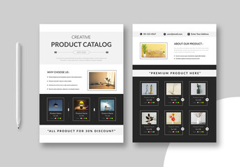 Product Catalog Flyer Layout