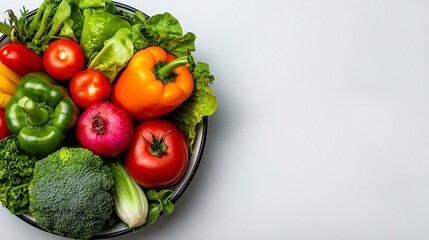 Freshly harvested organic vegetables in a rustic bowl ready for a healthy meal filled with nutritional goodness