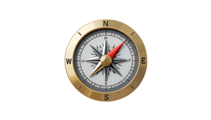 compass isolated on white