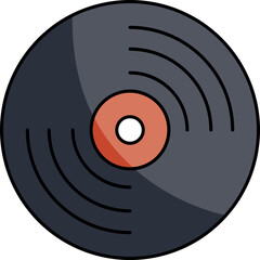 Music elemets and instruments icon 