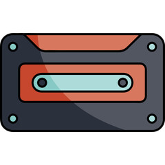 Fototapeta premium Music elemets and instruments icon 