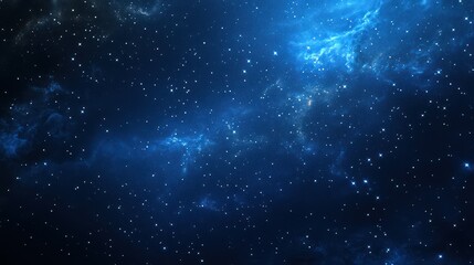 Naklejka premium Deep space nebula cosmic dust clouds