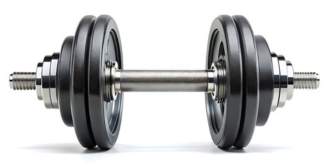 Fototapeta premium Heavyweight Dumbbell Isolated on White Background