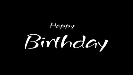 Obraz premium Happy Birthday inspirational and motivational quotes, typography, poster and other uses. fashion, art, designs: for prints, posters, cards, t shirt, coffee mug hoodies etc.