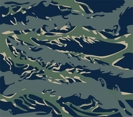 Obraz premium tiger stripe camouflage