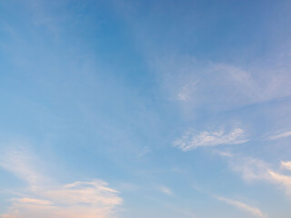 冬の夕暮れの空と雲52