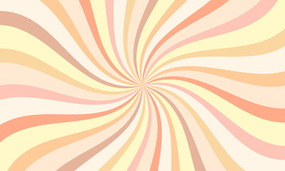 A dynamic abstract design of wavy colored stripes on a light background forming curved waves.