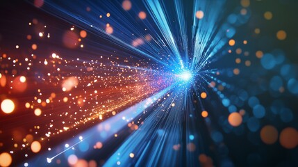 Fiber optic network high-speed interconnection