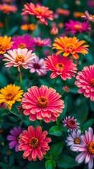 Fototapeta premium High-Resolution Vibrant Flower Wallpaper with Soft Petals and Elegant Bloom for Stunning Mobile Screen Background