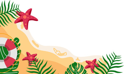 Summer Corner Border