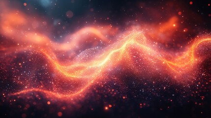 Obraz premium Dynamic Visualization of Web 2.0 Through Vibrant Social Network Design Elements. Generative AI